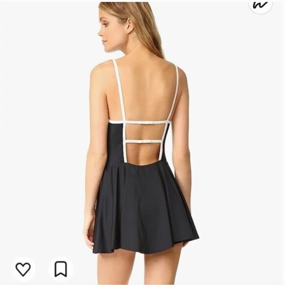 Kate Spade Black One Piece Swimsuit XL BNWOT - Picture 3 of 16